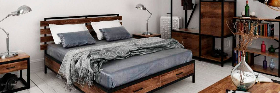 Рабочий кабинет Loft